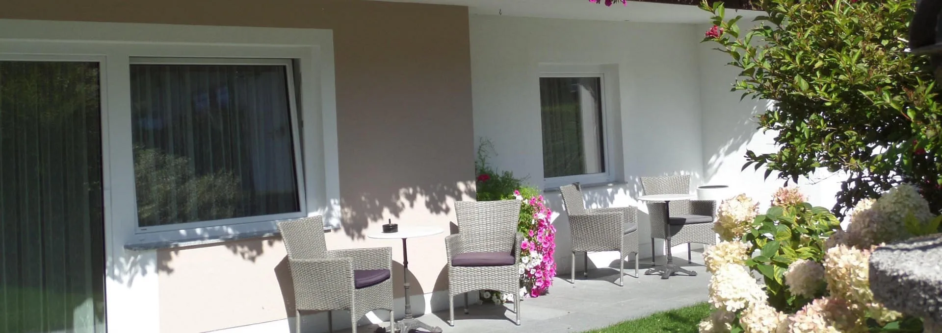 Terrasse Appartment Parterre
